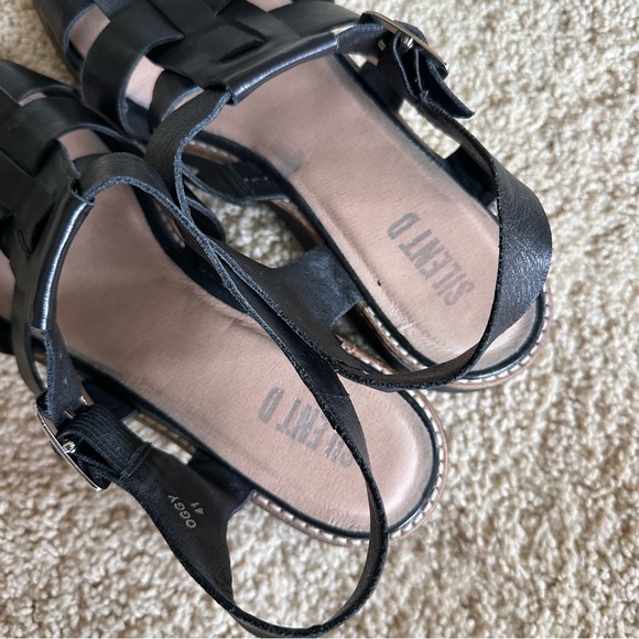 Silent D Anthropologie Oggy Fisherman Sandals Size 41 - Picture 4 of 5